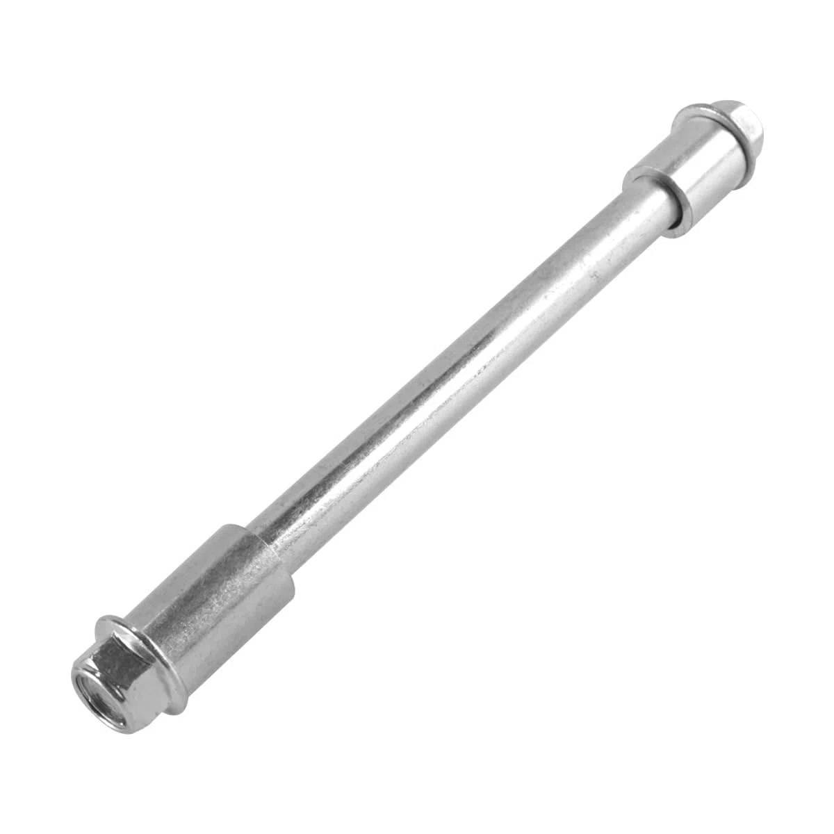 Eje de rueda delantera y trasera de motocicleta con casquillo (34 mm), ejes metálicos para motos de cross de 70 cc y 90 cc (M15 x 220 mm)