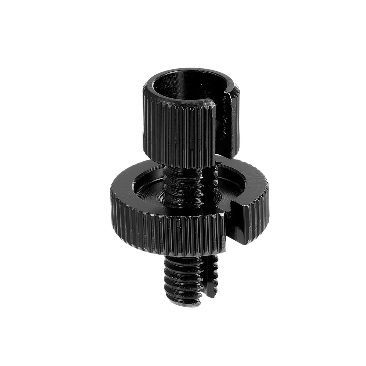 X AUTOHAUX 4uds M8 Freno Embrague Cable Línea Ajustador Tornillo Negro Plateado Tono