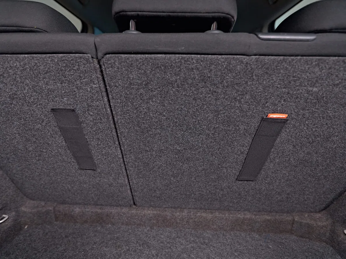 tiras de Cierre de autoadherente para coche tres juegos cada uno con dos piezas 20x5x0,3 cm, organizador de maletero, flexible, resistente, impermeable, para fijar objetos transportados