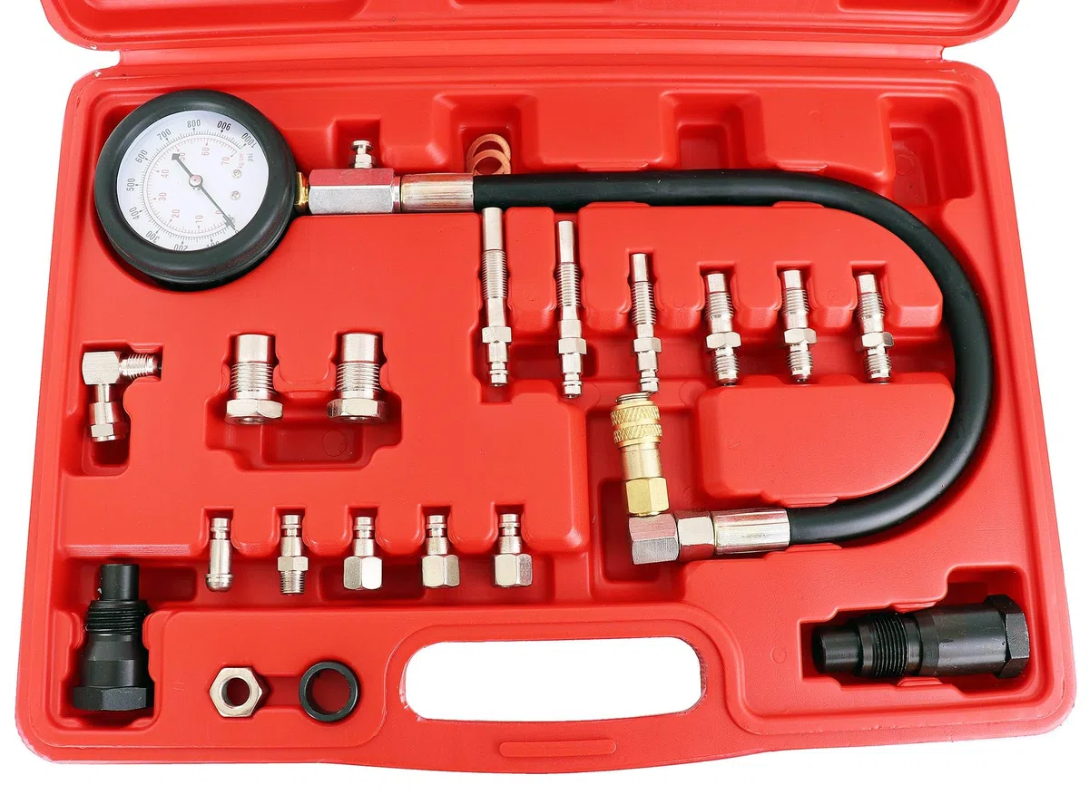 Comprobador de compresión profesional TC TECHNIC para motores diésel de coches/camiones, nuevo