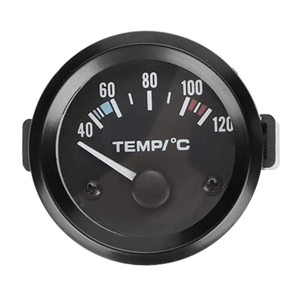 Reloj temperatura agua coche, Akozon Medidor de temperatura del agua 2 pulgadas 52 mm LED universal para coche y camión Medidor de temperatura del agua digital Herramienta de instrumento