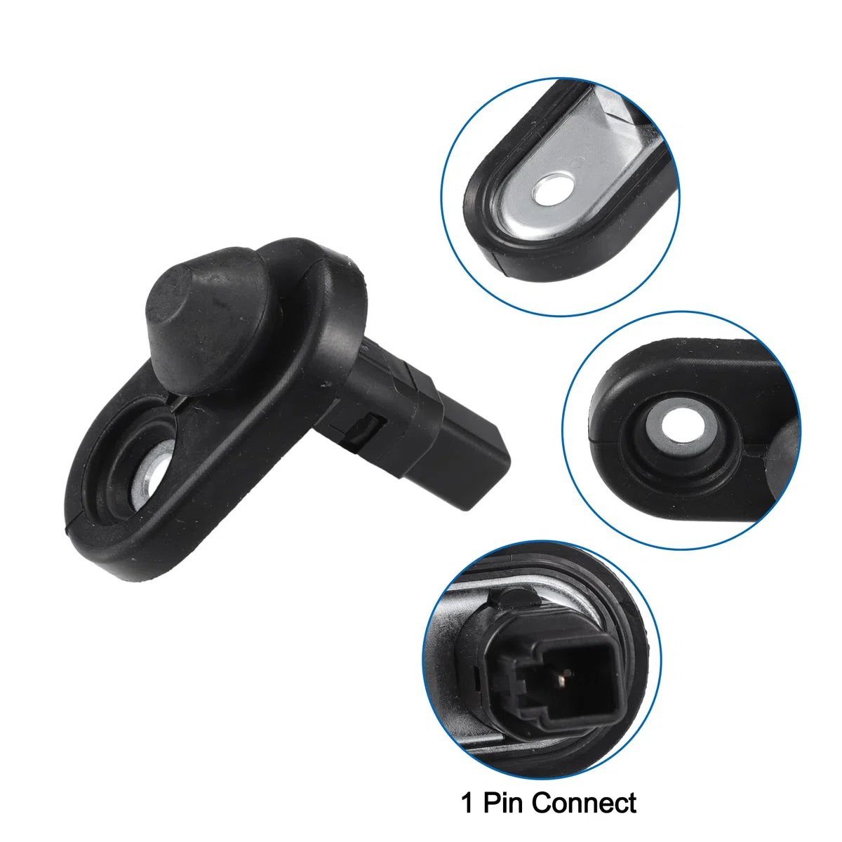 Motoforti Interruptores De Luz De Puerta Delantera Para Toyota 2 Uds | 2Uds., Negro/Plateado, Metal/Plástico, OE:8423152010/8423160070, Delantera, Para 4Runner, Corolla, FJ Cruiser, Camry