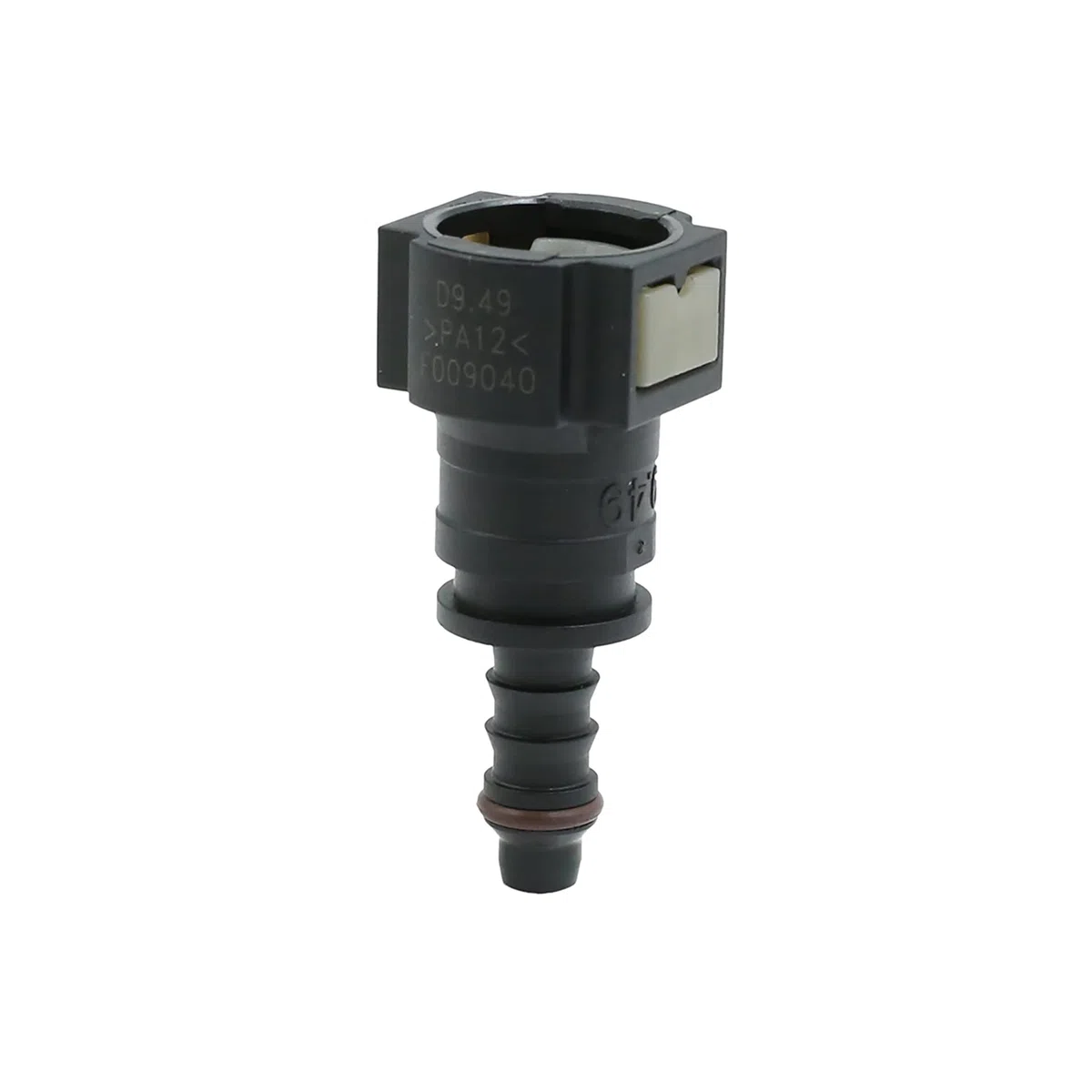 sourcing map Conector de Tubo de Combustible Liberación Rápida Plástico 9,49mm Id6 para Coche