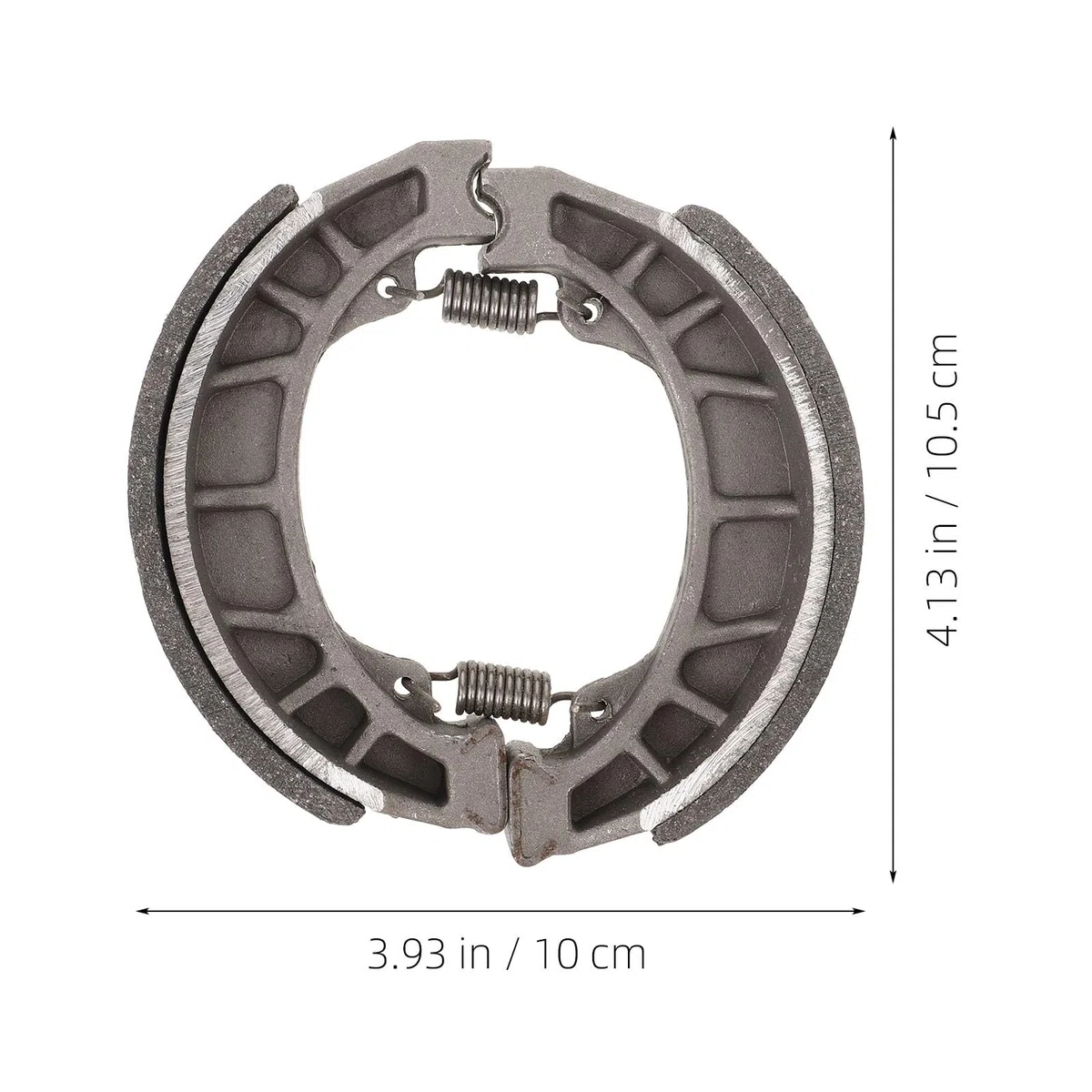 Vaguelly Pastillas de Freno Traseras y Fácil Reemplazo con Fuerza de Frenado Estable para Motocicleta Metal para Varios Modelos de Bicicleta
