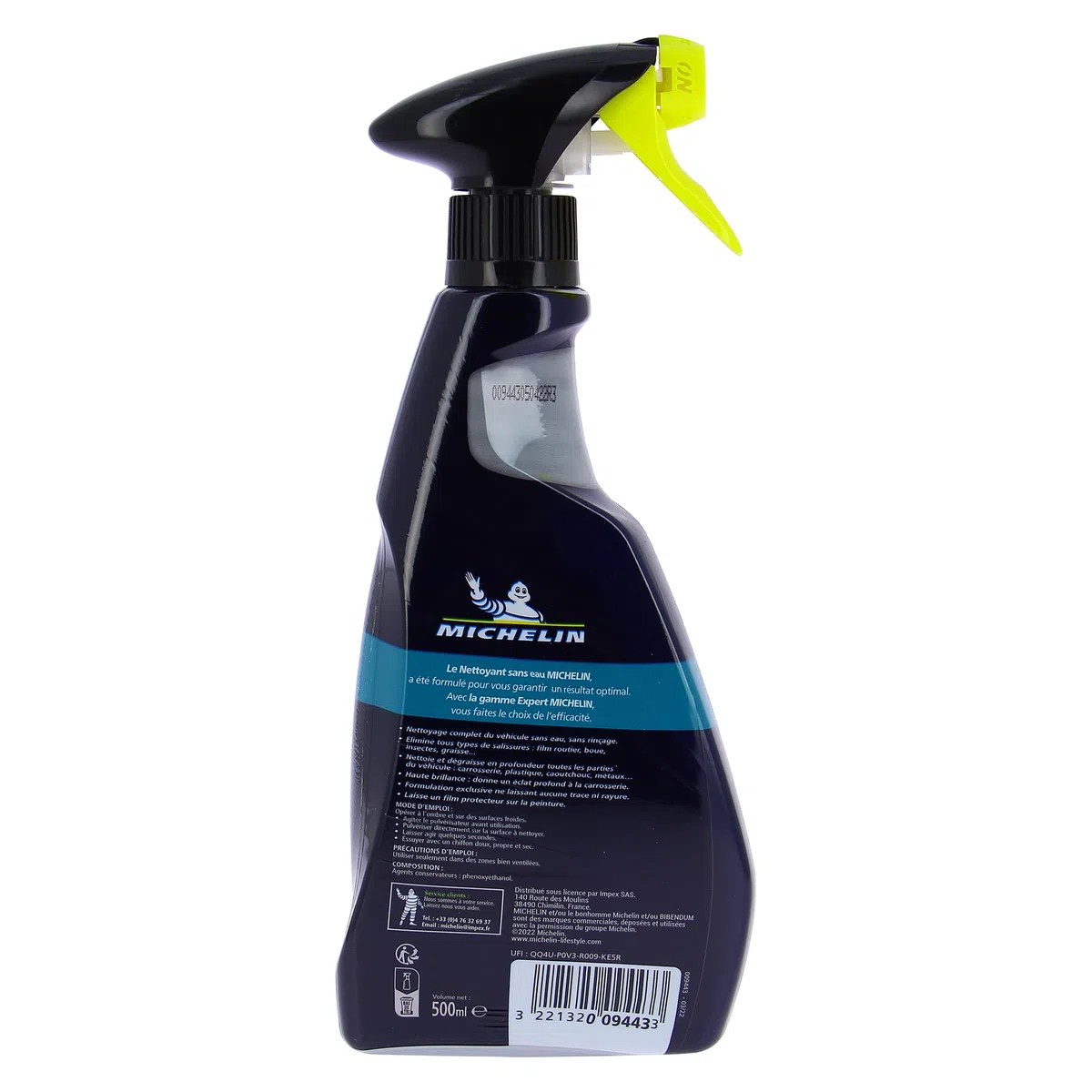 Michelin 009443 Lavado sin agua 500ml