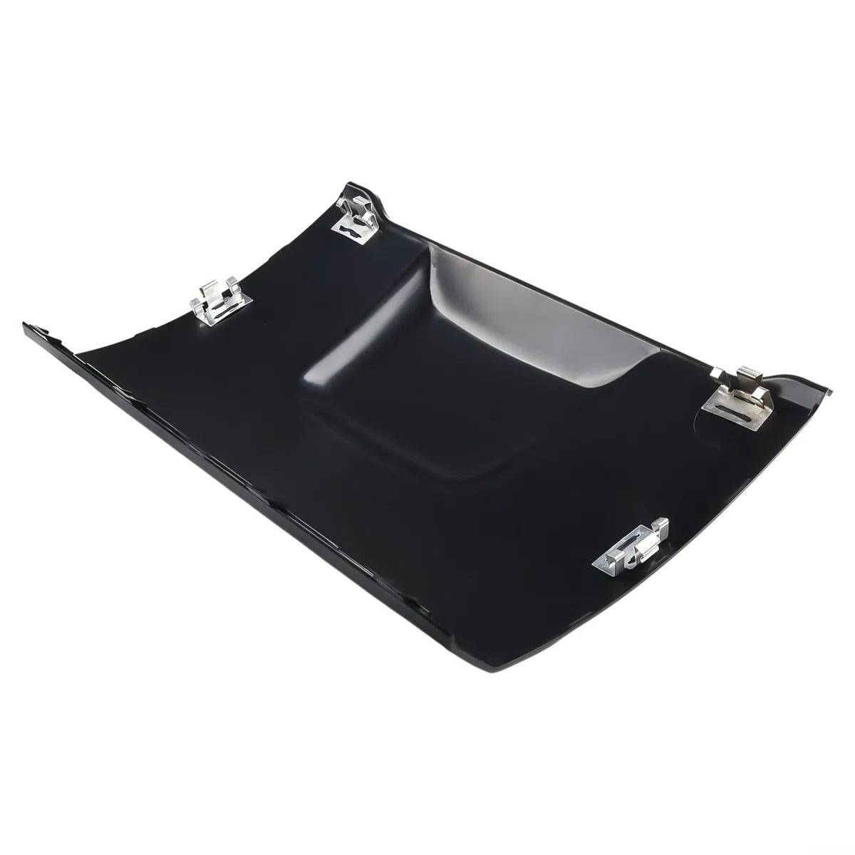 Cubierta de gancho exterior de repuesto compatible con plástico, color negro, Ml320 19982005, remolque de parachoques trasero directo A1638801105 1638801105 con Mclass W163
