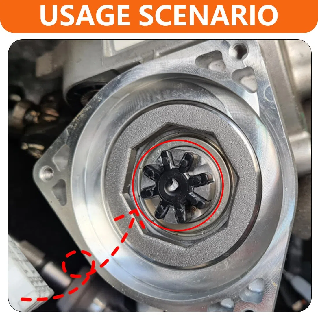 SGERUFZ 4 Pcs Acoplamientos Flexibles para Dirección, Repuestos Compatibles con Máquinas de Dirección de Hyundai y Kia (563152K000FFFF)