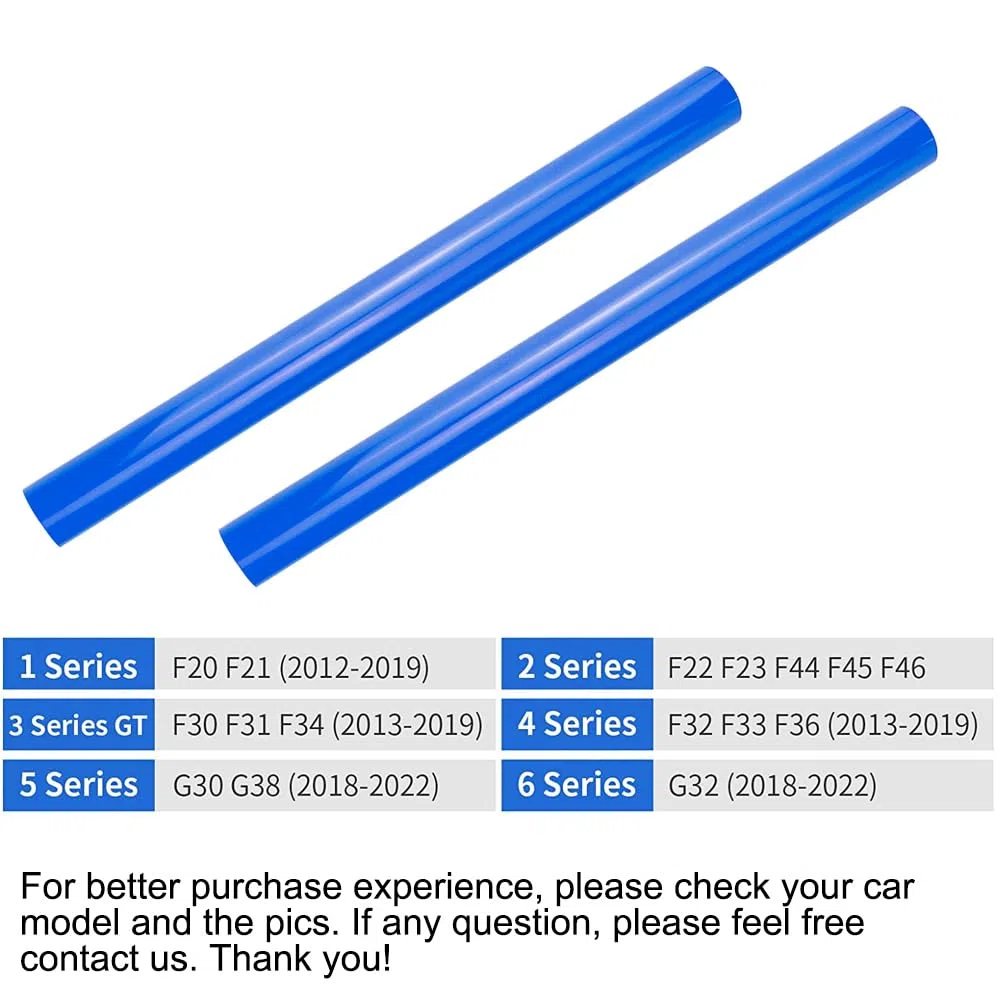 Embellecedores de rejilla para BMW, cubierta de rayas de rejilla delantera compatible con F30 F31 F32 F33 F34 F35 F36 G29 F20 F21 F22 F23 F24 F44 F40, estilo deportivo 2 piezas