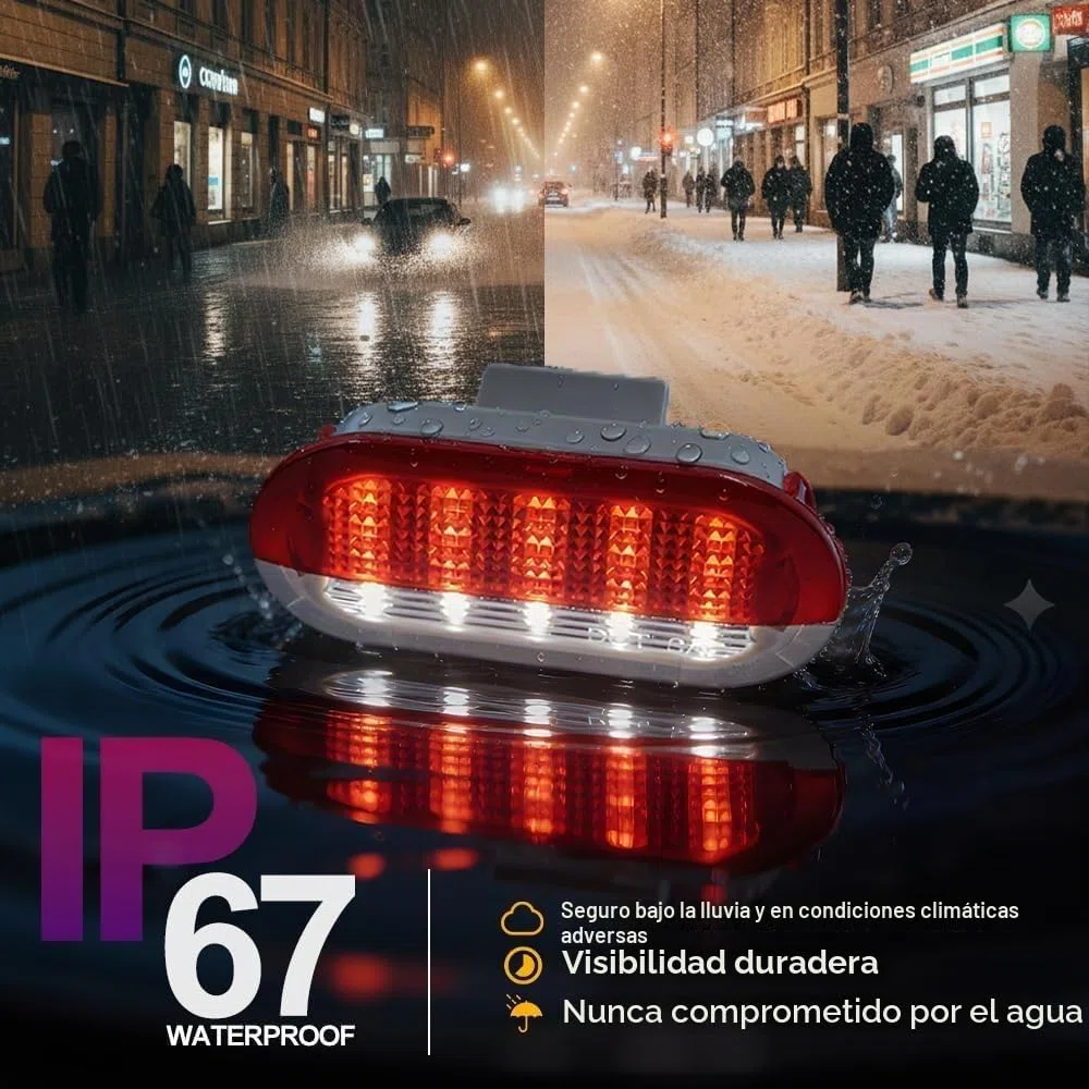 Luces de Cortesía LED para Puerta de V.W Golf MK3 MK4 Jetta Beetle Tou.ran Polo Vento Octavia Seat, Accesorios de Lámpara de Zona de Pasos Blanca/Roja de Seguridad, 2 Piezas