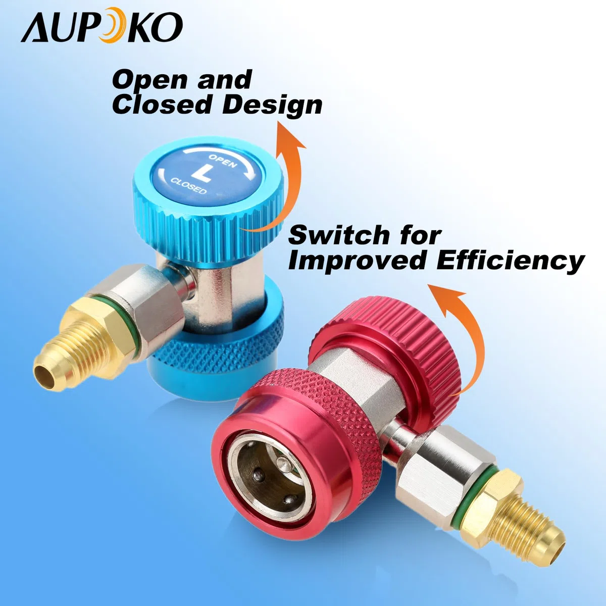 Adaptador de Conector de Acoplamiento Rápido de CA R134a DE 1/4" SAE HVAC