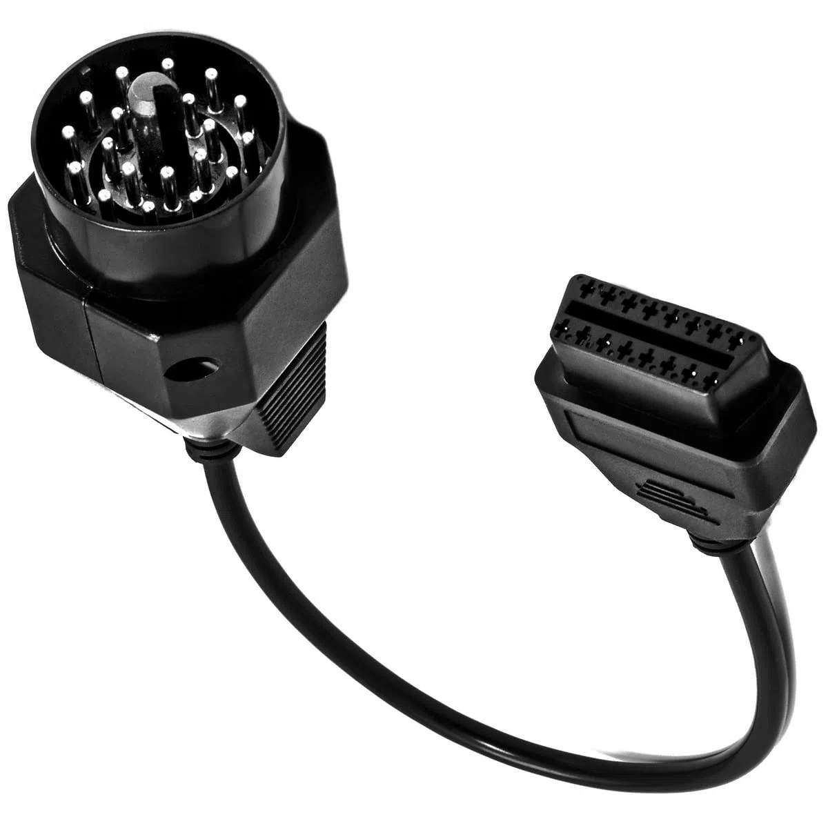 OBD OBD2 Adaptador de diagnóstico de Conector de 16 Pines Compatible con BMW de 20 Pines