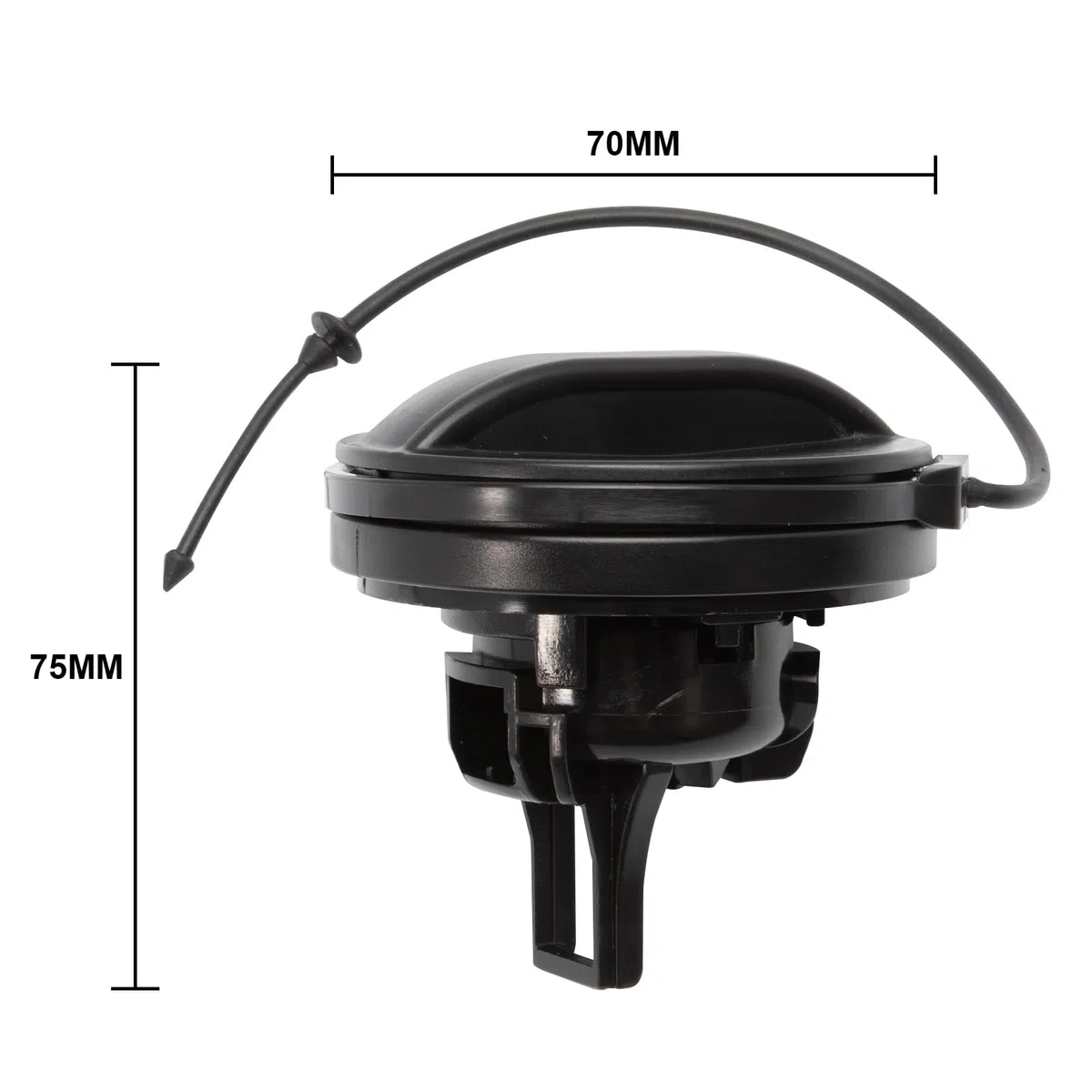 Tapa de depósito de gasolina diésel cubierta 1609818980 compatible con Citroen 301 308 2008 3008 408 508 C3-XR C4 C5