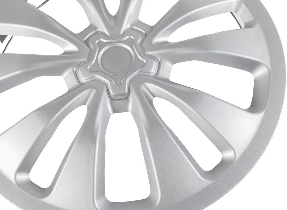 Start Cubierta de Rueda de Coche Montecarlo de 13 Pulgadas en ABS Gris Simple
