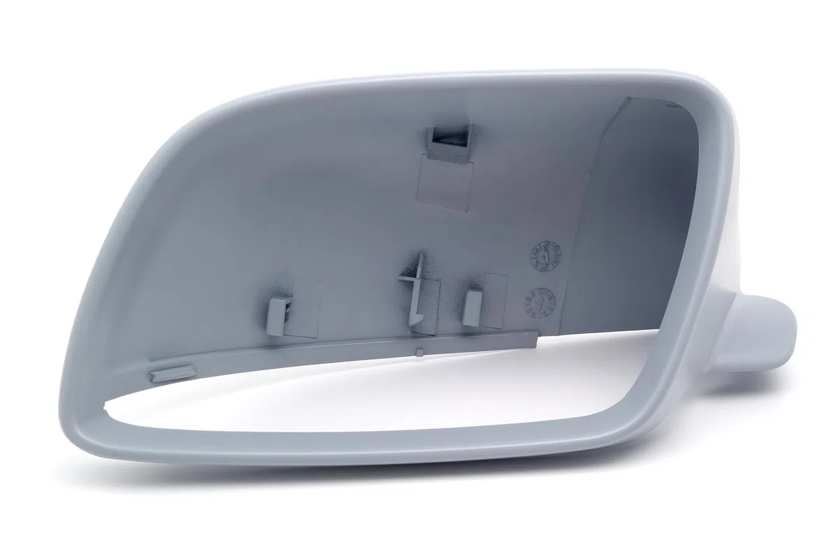 BSSTORE Carcasa de espejo retrovisor para pintar con imprimación para Polo IV (9N) 2001-2005 (izquierda - lado conductor)
