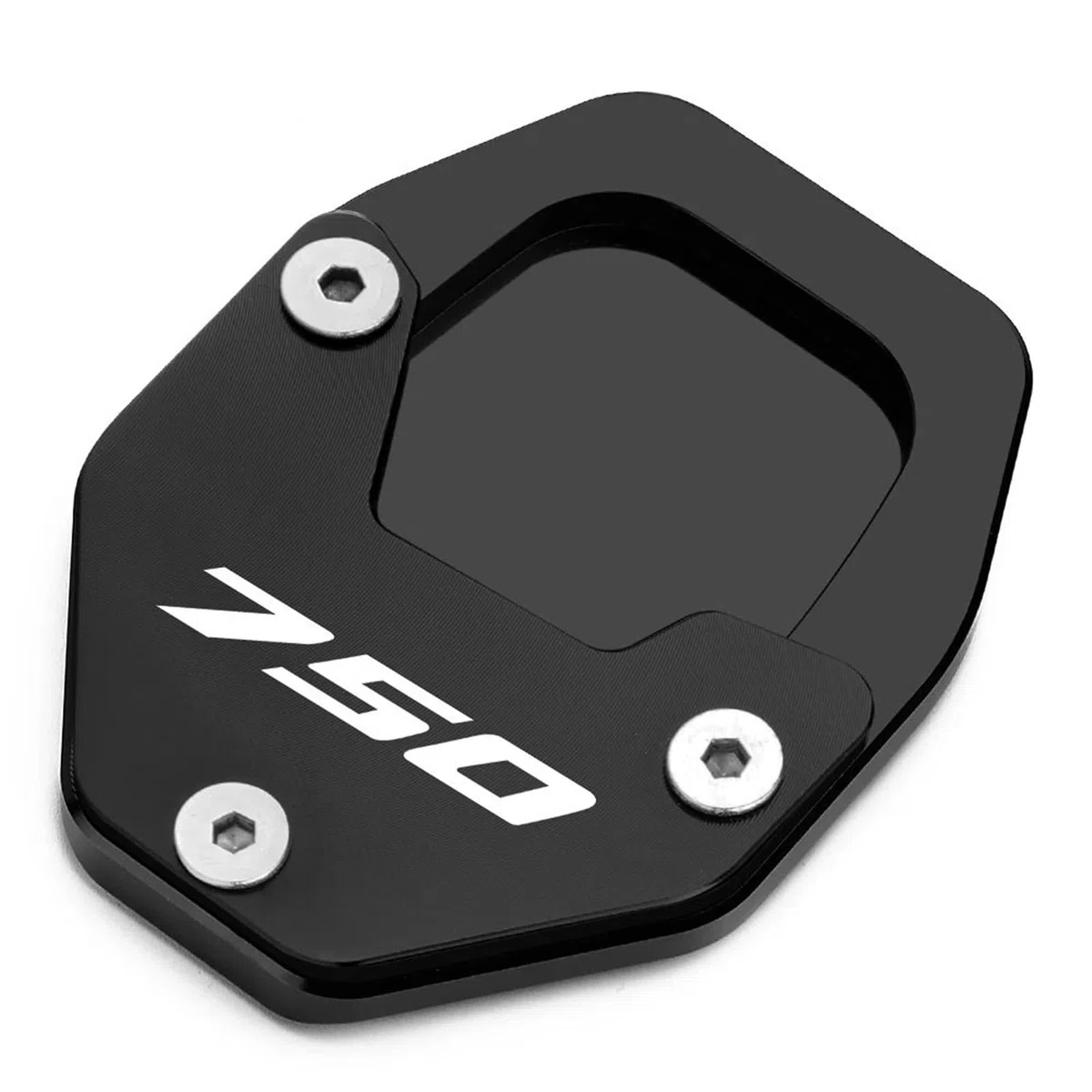 para Honda Forza750 para Forza 750 NSS750 2021-2023 2024 2025 2026 Motocicleta CNC Soporte Lateral Extensión Pad Placa Ampliadora(Titanium)