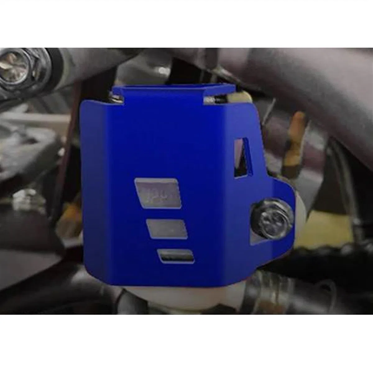 Reemplace la Tapa Protector De Cubierta Depósito Líquido Freno Trasero para Motocicleta para Yamaha R6 YZF-R6 YZFR6 2010-2014 2015 2016 2017 2018 2019 2020 2021 2022 2023(BLU)