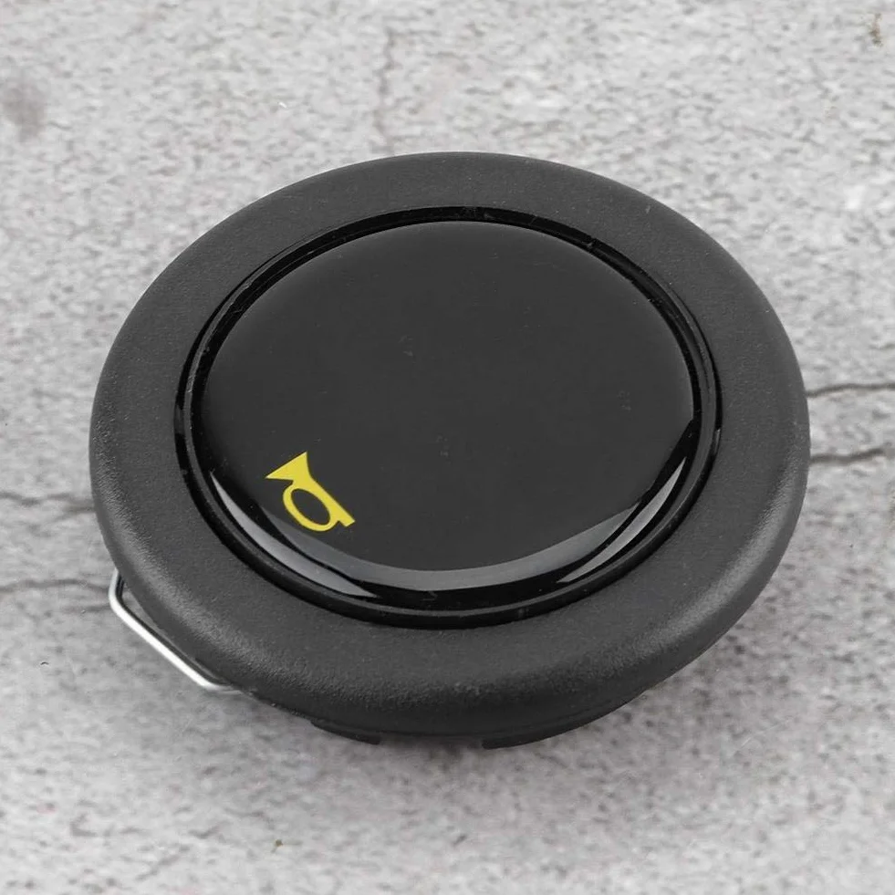 Botón de bocina,Decorazione volante, pulsante clacson per volante universal modificato