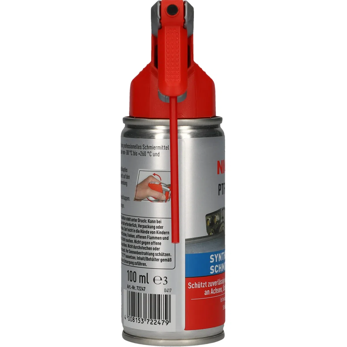 Nigrin 72247 PTFE Spray, 100 ml