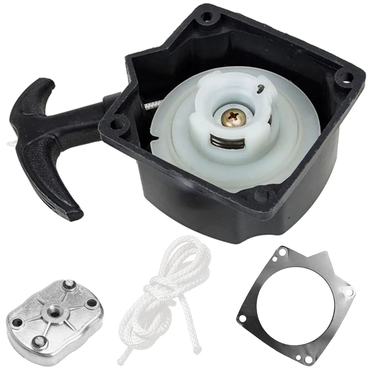 ZAMDOE 40-5 Arranque de Retroceso Arranque de tirón Desbrozadora 67 x 67 mm para desbrozadora Cortadora de césped Scooter para Motovox MVS10 Scooter de Gasolina 49cc 47cc 43cc Motores Pieza
