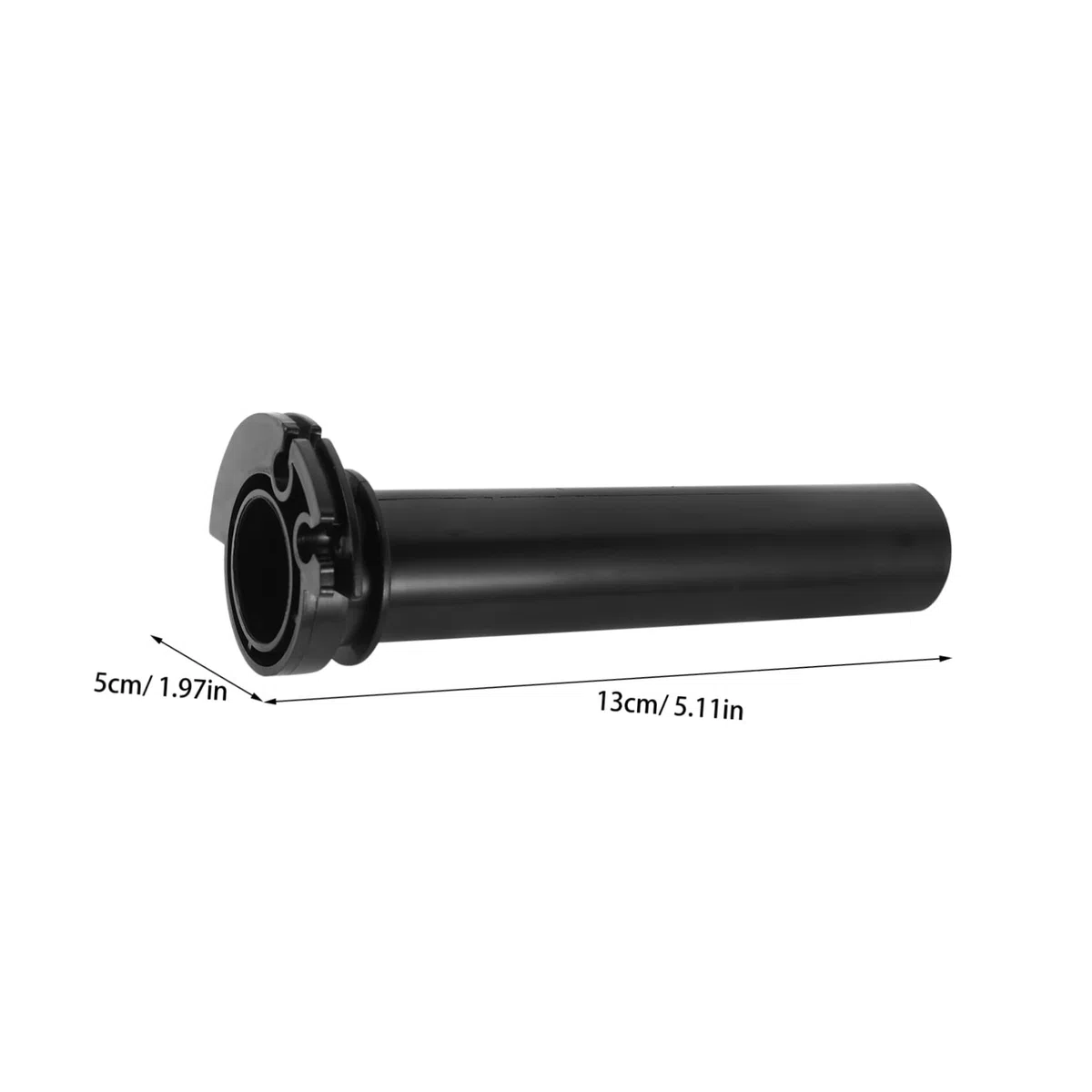 Núcleo de Empuñadura del Acelerador para Motocicleta 22/24 Mm, Conjunto de Repuesto Compatible Scooters y Motos de Cross, Pieza Durable para Mejora de Rendimiento en Conducción