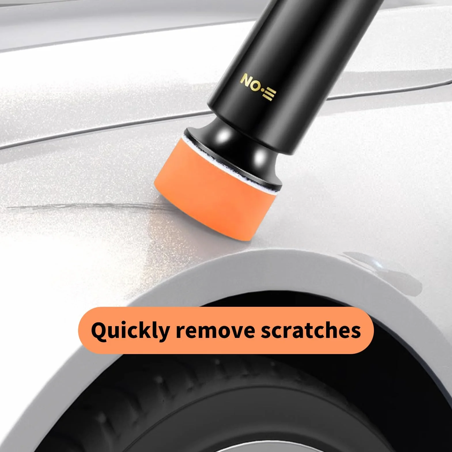 Máquina Pulidora de Coche Inalámbrica, Pulidora de Coche Sin Cable, Inalámbrico Coche Enceradora, Pulidora Sander Belleza, Pintura del Coche de Reparación de Arañazos con LCD