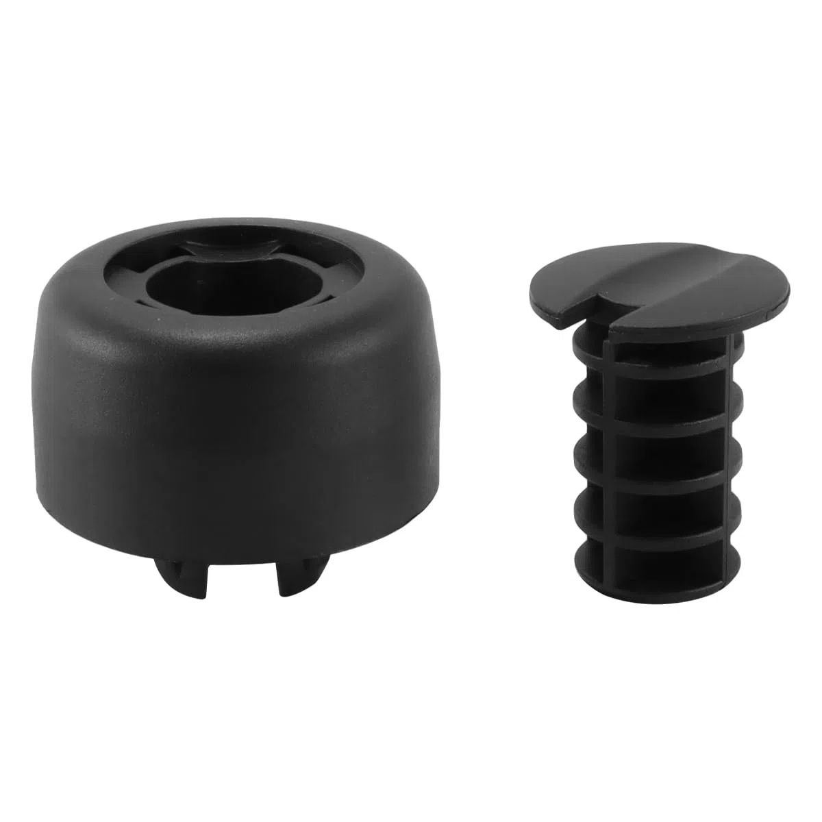 Soporte para Gato de Carretilla Compatible con Vito Viano EQV. Bloques de Goma A6395830046 6395830046. Redondo, Negro.