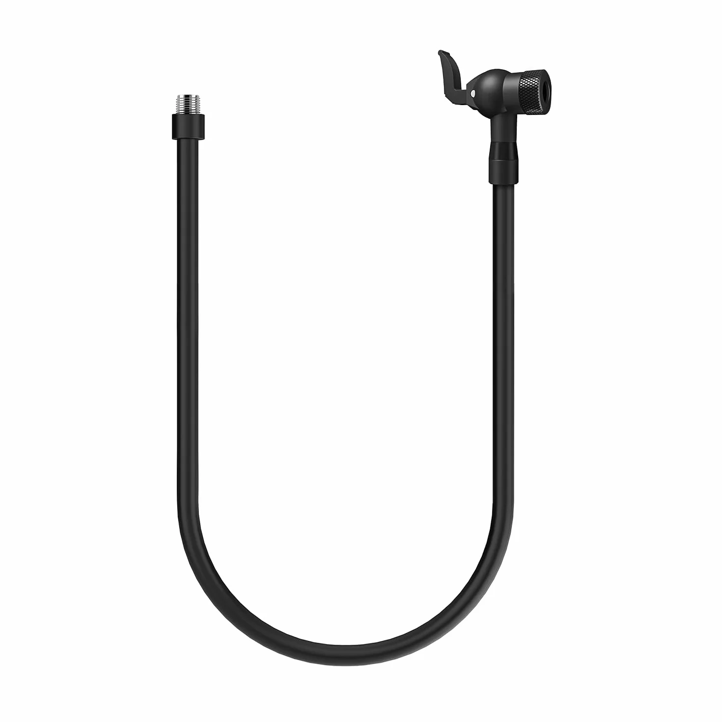 Fanttik Adaptador de Manguera para Bomba de Aire,Manguera de extensión,Tubo con Boquilla de Bloqueo de 51cm,conexión de Rosca,inflador de neumáticos Universal,para Coche,Motocicleta y Bicicleta