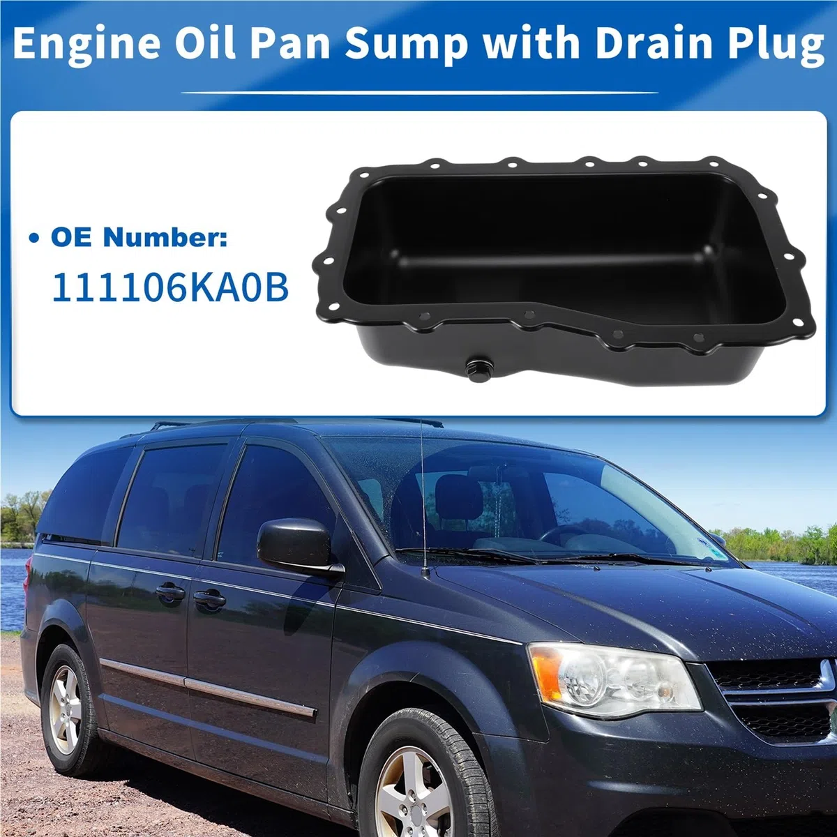 Cárter de Aceite‌ para Dodge Grand Caravan 09-10