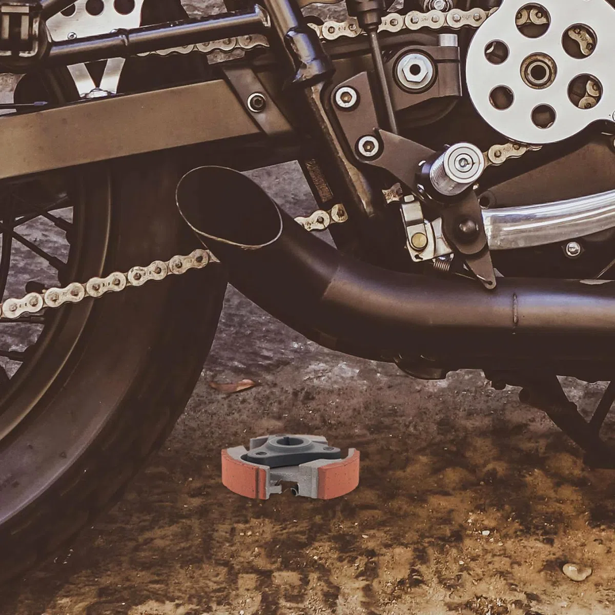 HANABASS Pastillas de Embrague Reforzadas para Minimotos 47-49 Compatibles con Motos de Cross y Atv de 2 Tiempos Color Rojo Conjunto con Muelles para Reemplazo y Rendimiento Mejorado