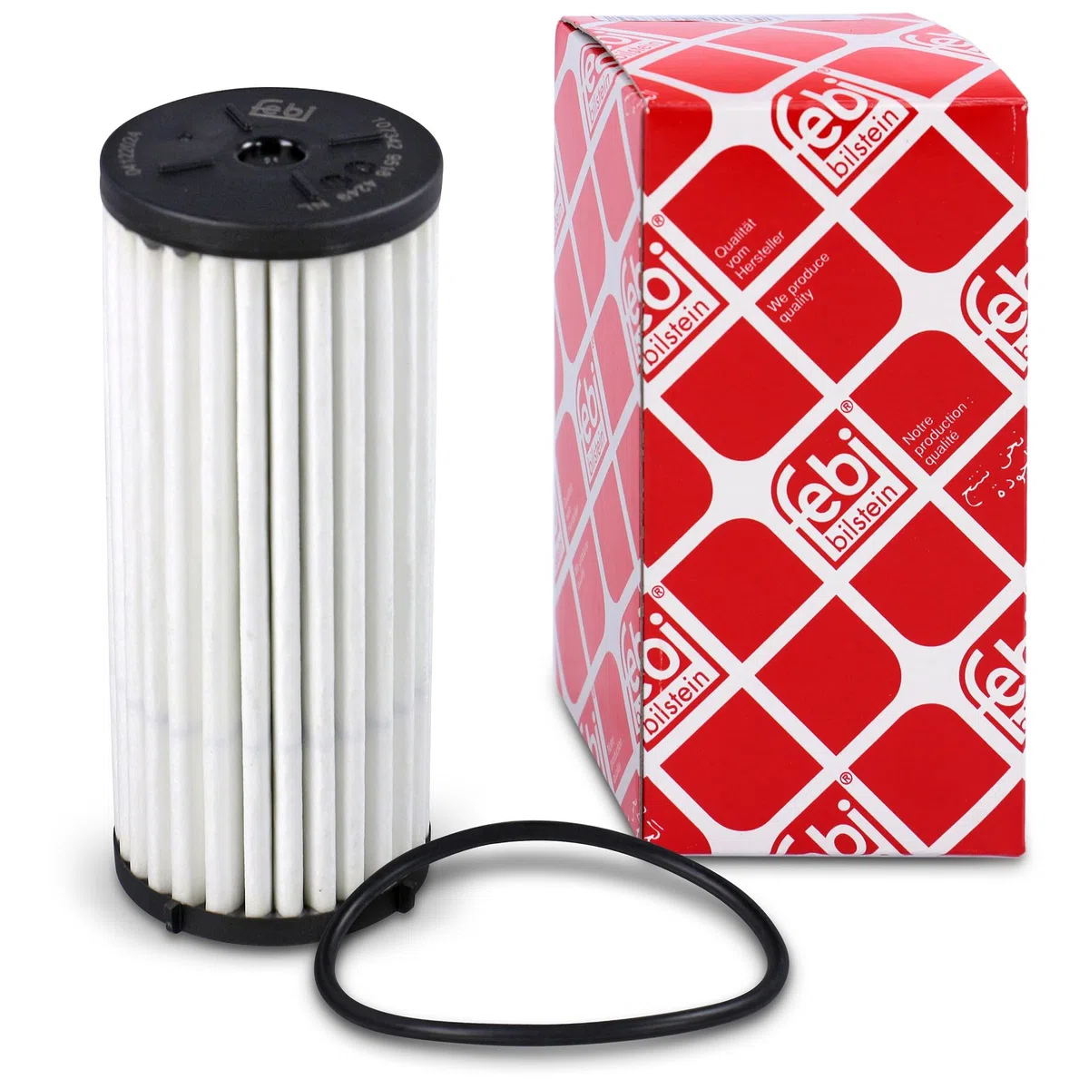 Febi bilstein 107342 Filtro de aceite de engranaje para transmisión directa con anillo de sellado