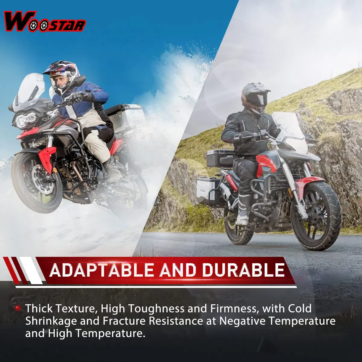 WOOSTAR Moto Piñon Delantero 420-16T Dientes 17mm Reemplazo para 50cc 110cc 125cc Dirt Pit Bike Mini Bike ATV 4 Wheeler Ciclomotor