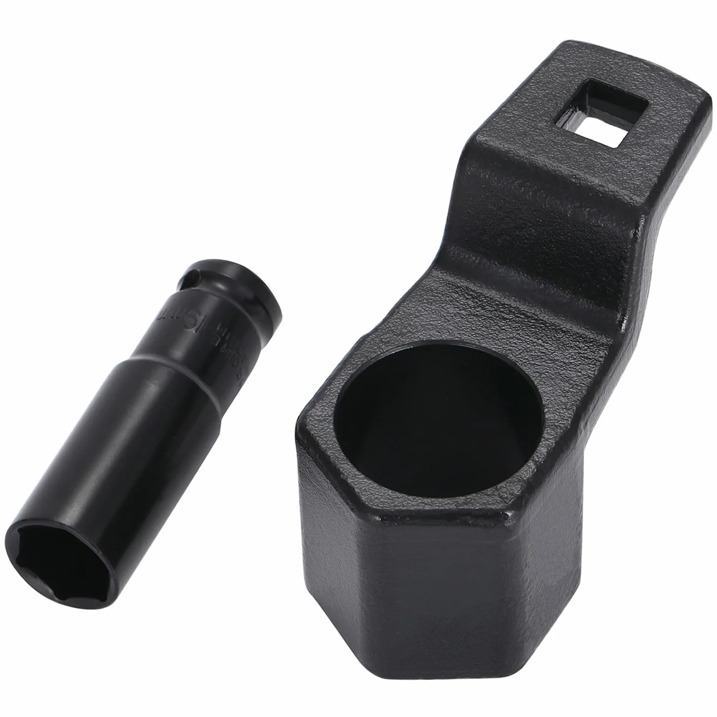 Greluma Juego de Llaves de Vaso equilibradoras armónicas de 19 mm y Soporte para polea de cigüeñal de 50 mm, Herramienta de extracción y sujeción, Compatible con Motores Honda y Acura