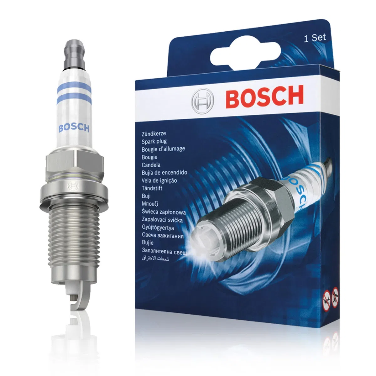 Bosch FR7HC (+51) - Bujías de níquel - kit de 4