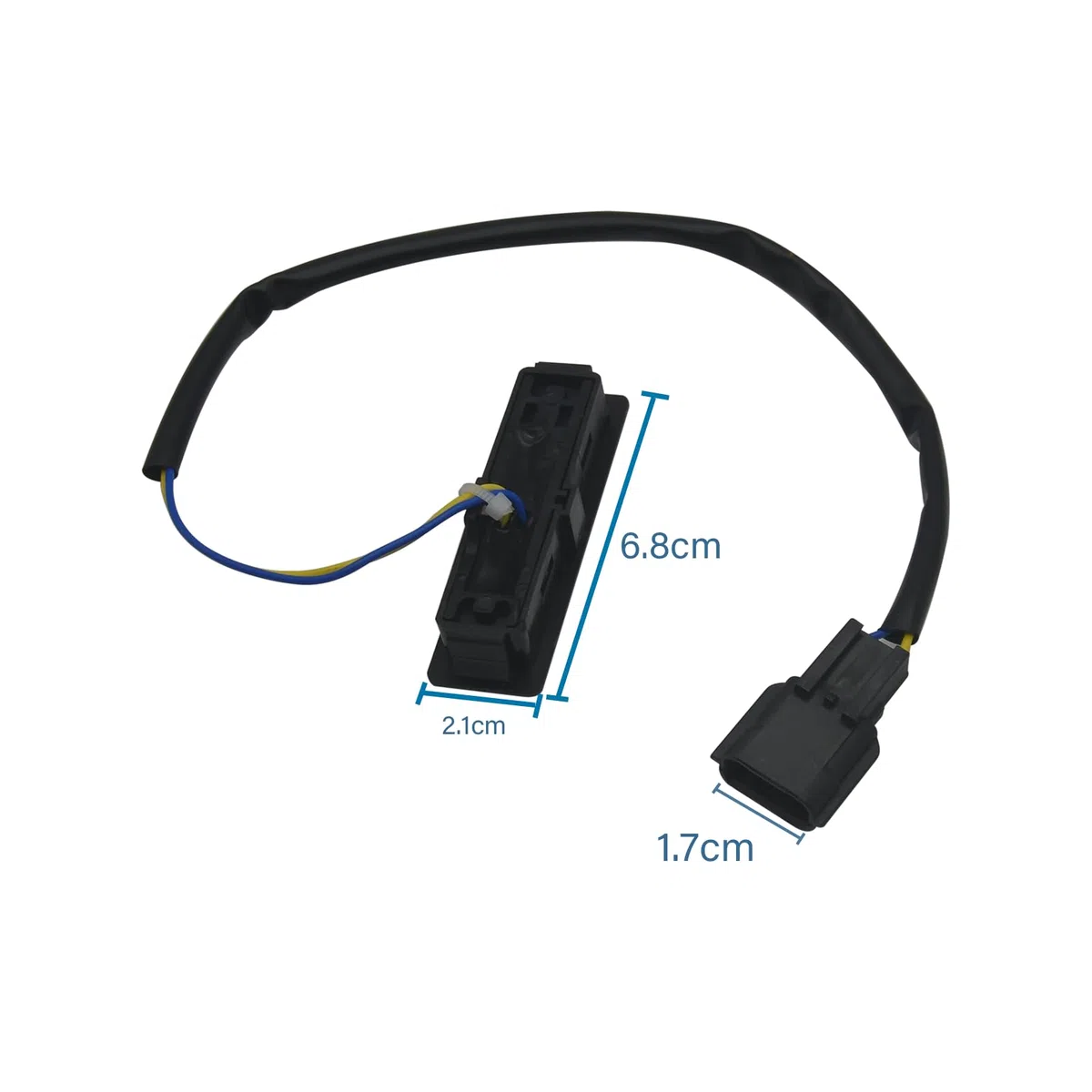 Interruptor de apertura de maletero para Qashqai J11 2013-2023 botón de maletero 253804EA0A interruptor de apertura de puerta trasera 2 pines