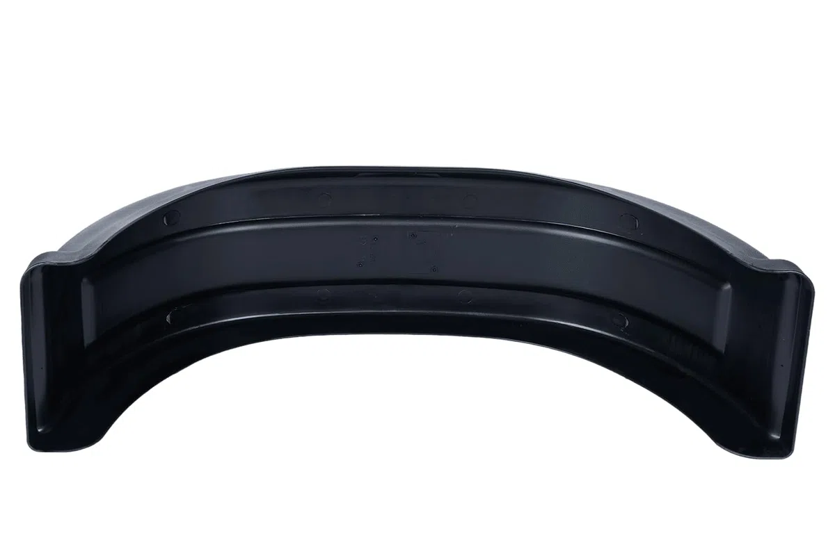 AL-KO Guardabarros Simple para Remolque Ruedas de 13 y 14 Pulgadas Paso de Rueda de plástico Polipropileno con EPDM 680 x 190 mm Cubierta Protectora antibarro Universal