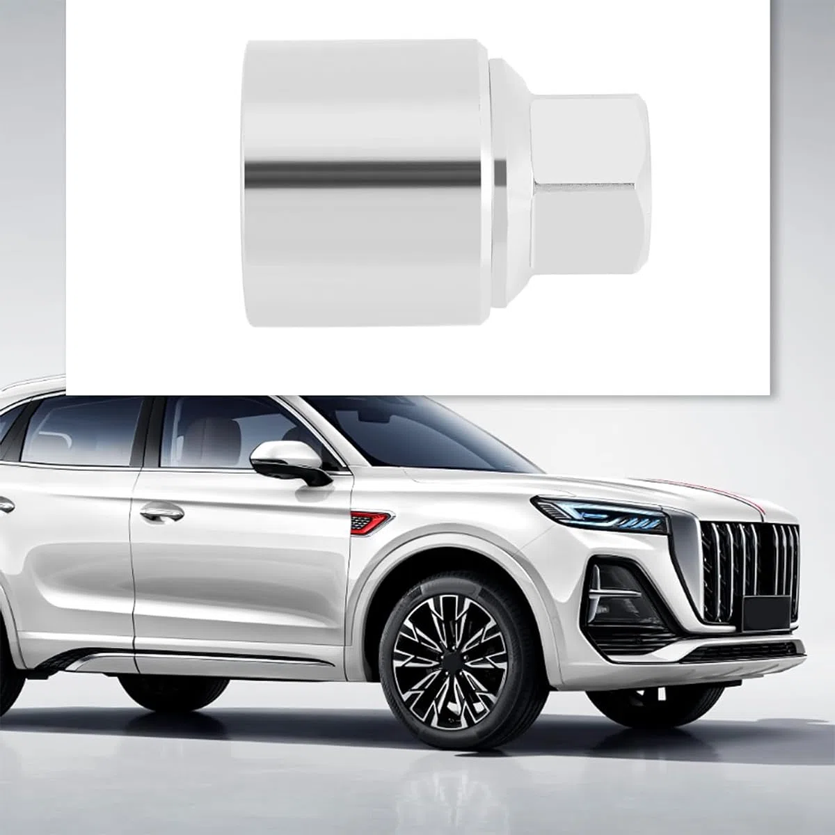 Tuerca de seguridad para rueda de coche, llave de vaso para extracción de tornillos, llave de vaso antirrobo, compatible con Mercedes Benz (316)