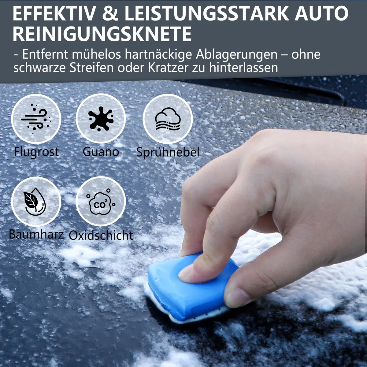 Juego de plastilina de limpieza para coche, plastilina de limpieza de pintura, brillo profundo para tu pintura, barra de arcilla para coche, plastilina para pintura de coche, plastilina pulidora