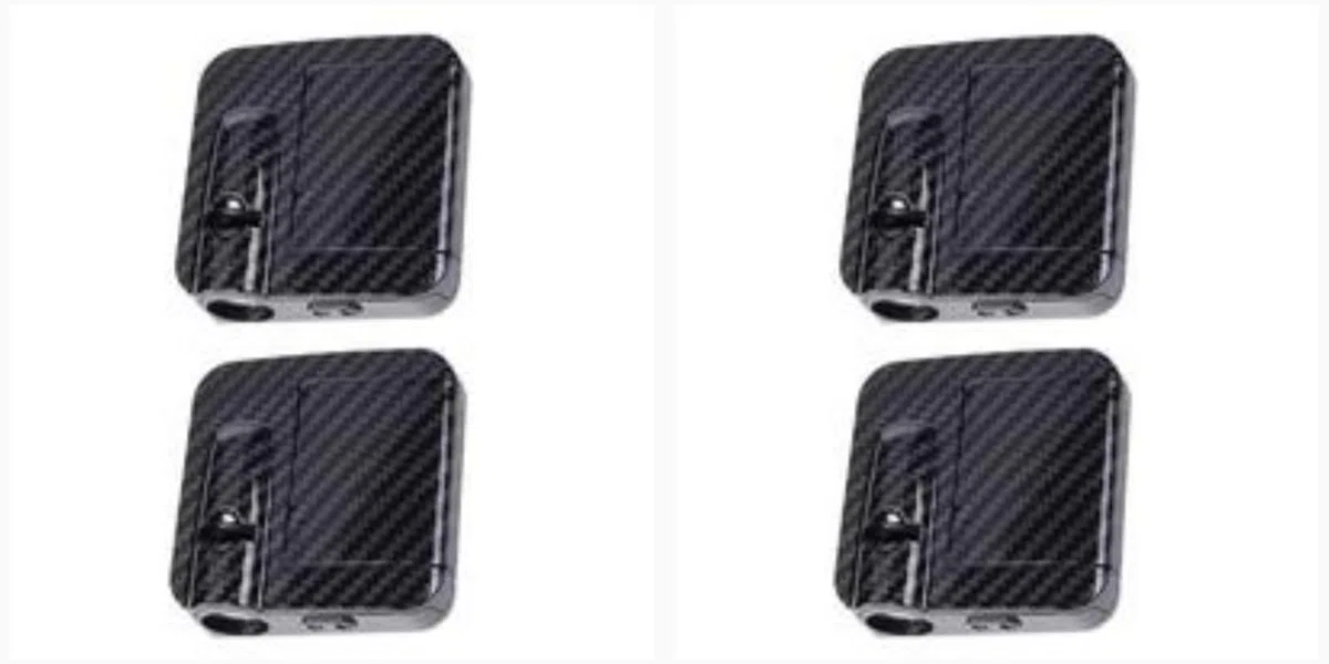 2 pares de luces de proyector de puerta de coche con alas de ángel, luces de charco de coche, luces inalámbricas de bienvenida para umbral de puerta de automóvil, luces de ambiente con proyector de