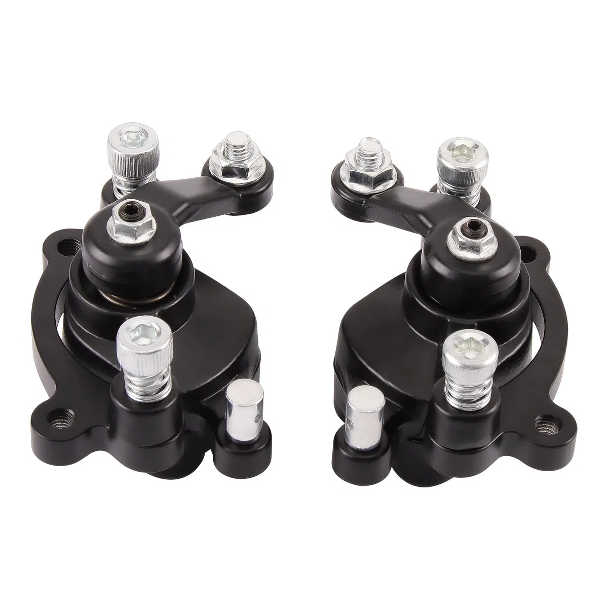 GOOFIT Freno de Disco Delantero y Trasero reemplazo para 47cc 49cc 2Tiempos Bici de Bolsillo