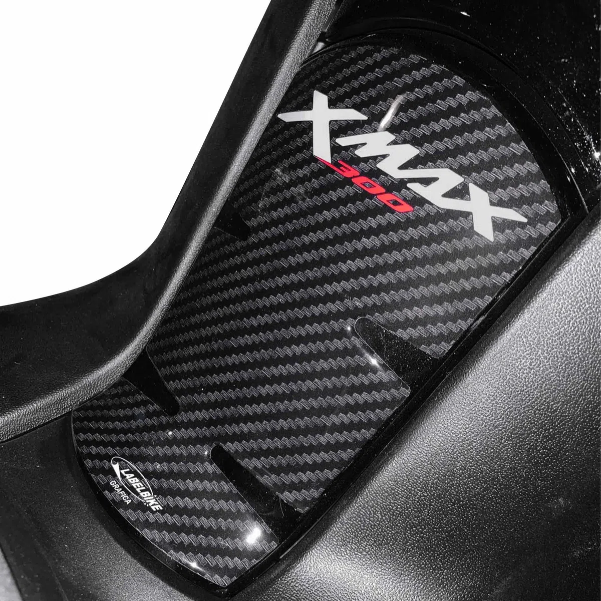 labelbike - Pegatina 3D Moto Tanque Protección y Decoración de Resina Compatible con Yamaha Xmax 300