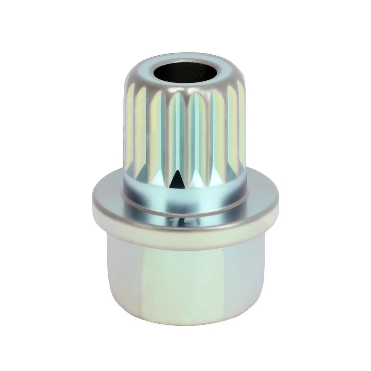 Tuercas Antirrobo Para BMW Plateadas Galvanizado 1 Juego | Estilo 35/19PT, Altura 30mm, Diámetro Ext. 15mm, Diámetro Int. 7.5mm, Torsión 120Nm, Aleación De Acero Galvanizado