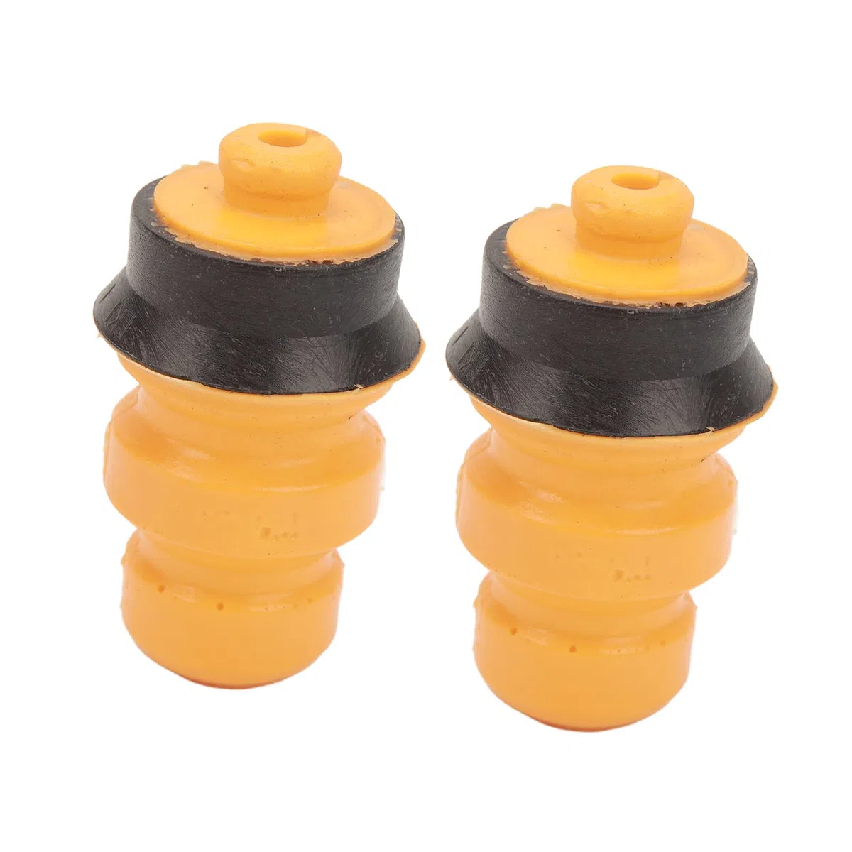 Cosiki 2 Piezas de Soporte de Amortiguador de Suspensión del Eje Trasero, Tope de Goma con Números OE 516680 9657150780, Ideal para 207, 2008 C3 y