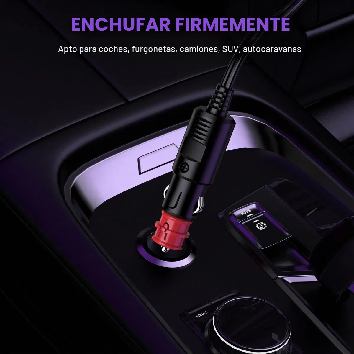 3.5M 12V Cable de mechero para Nevera Portátil Alpicool, Dometic, ICECO, Costway, Waeco CF, ARB, Setpower, DC 12/24V Cable de alimentación para Refrigerador de Coche