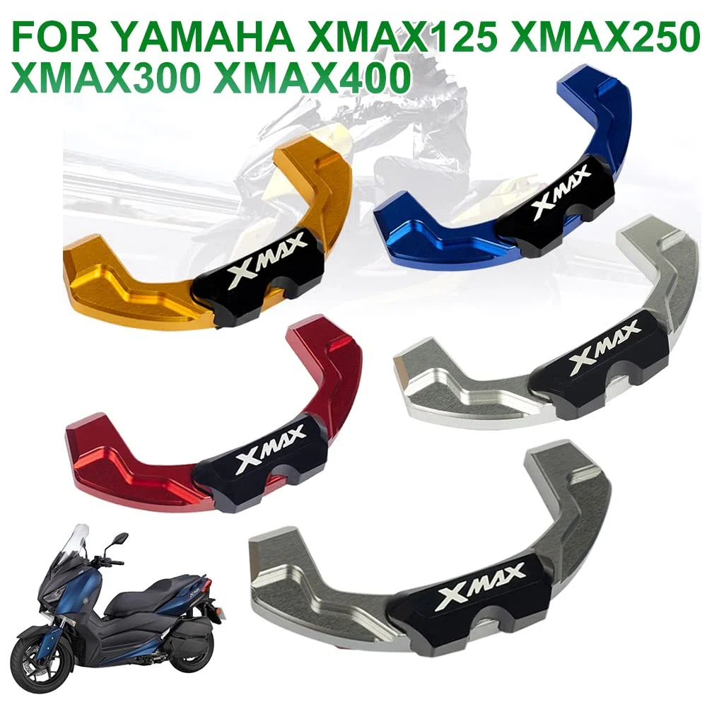 Motocicleta llave de encendido bloqueo tapa scooter interruptor accesorios decorativos para Yamaha XMAX 125 XMAX 250 XMAX 300 2017-2024 (negro)