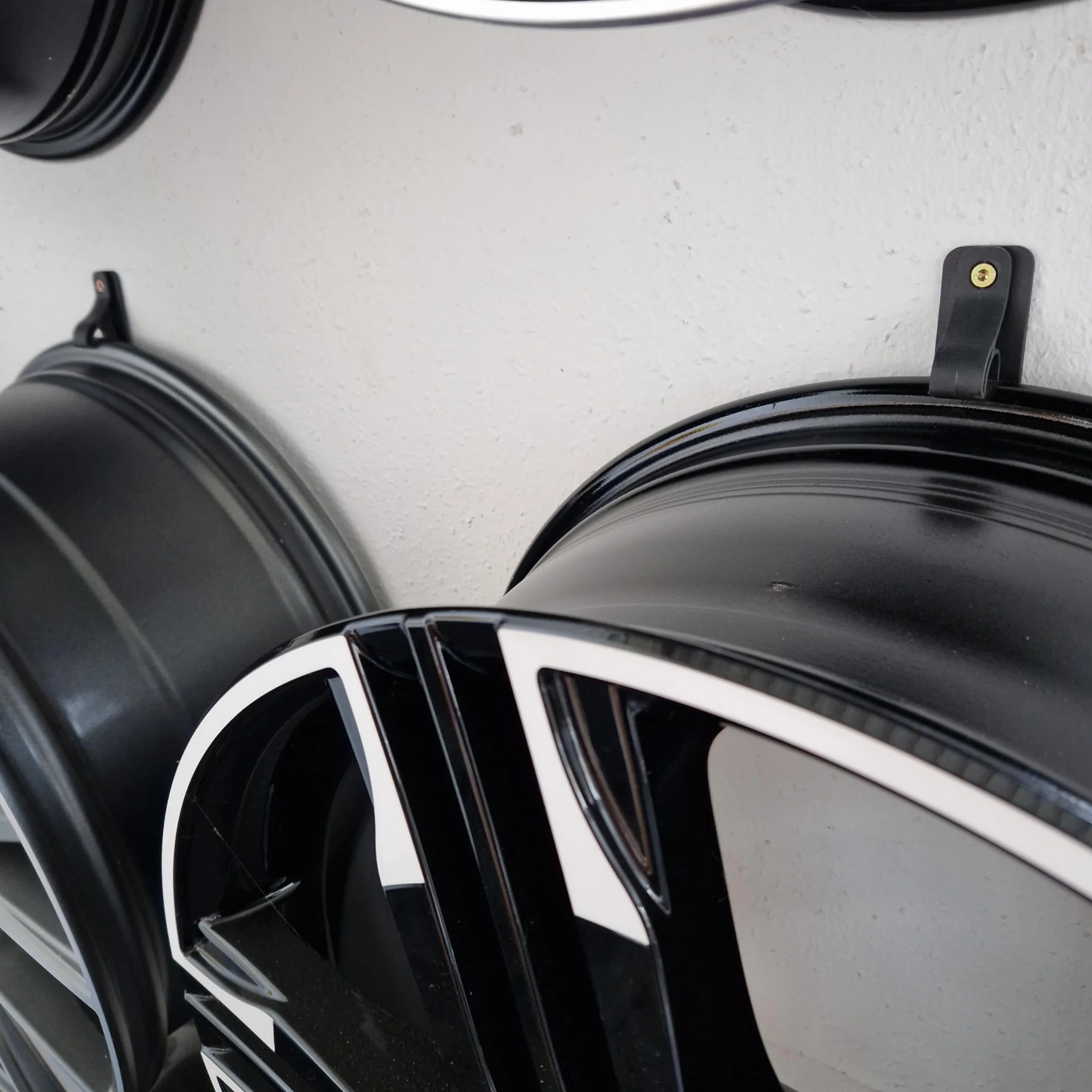 4 x Llanta Ganchos de Pared para Llantas Soporte de Llantas Llantas Soporte Show Room