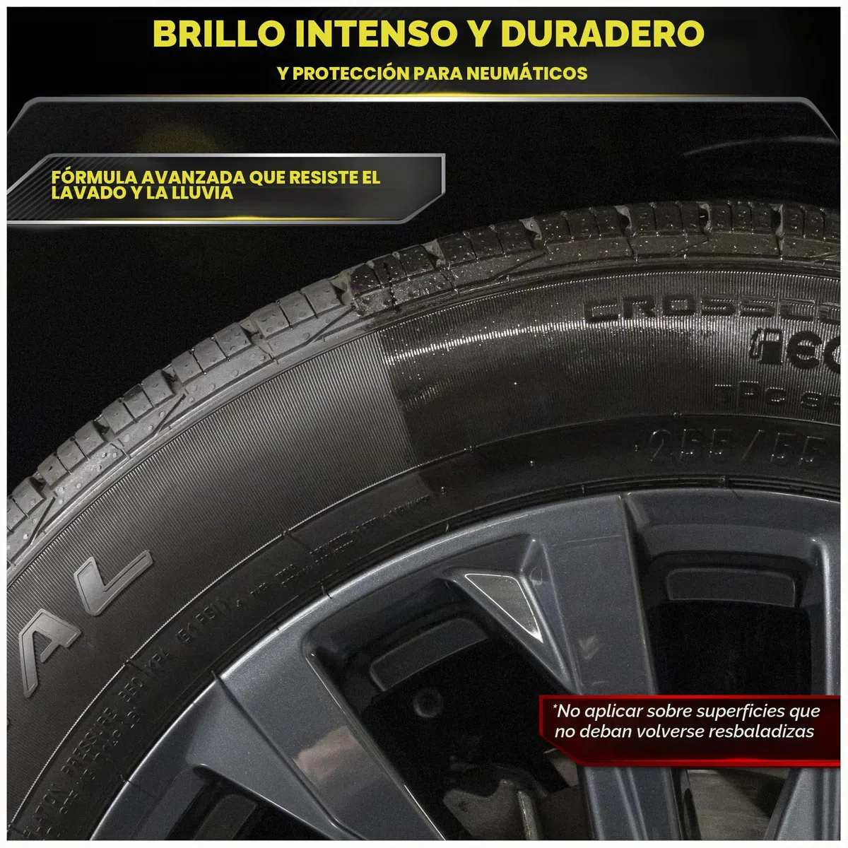 Meguiar's G7516EU Endurance Tire Gel - Abrillantador de neumáticos, 473 ml.