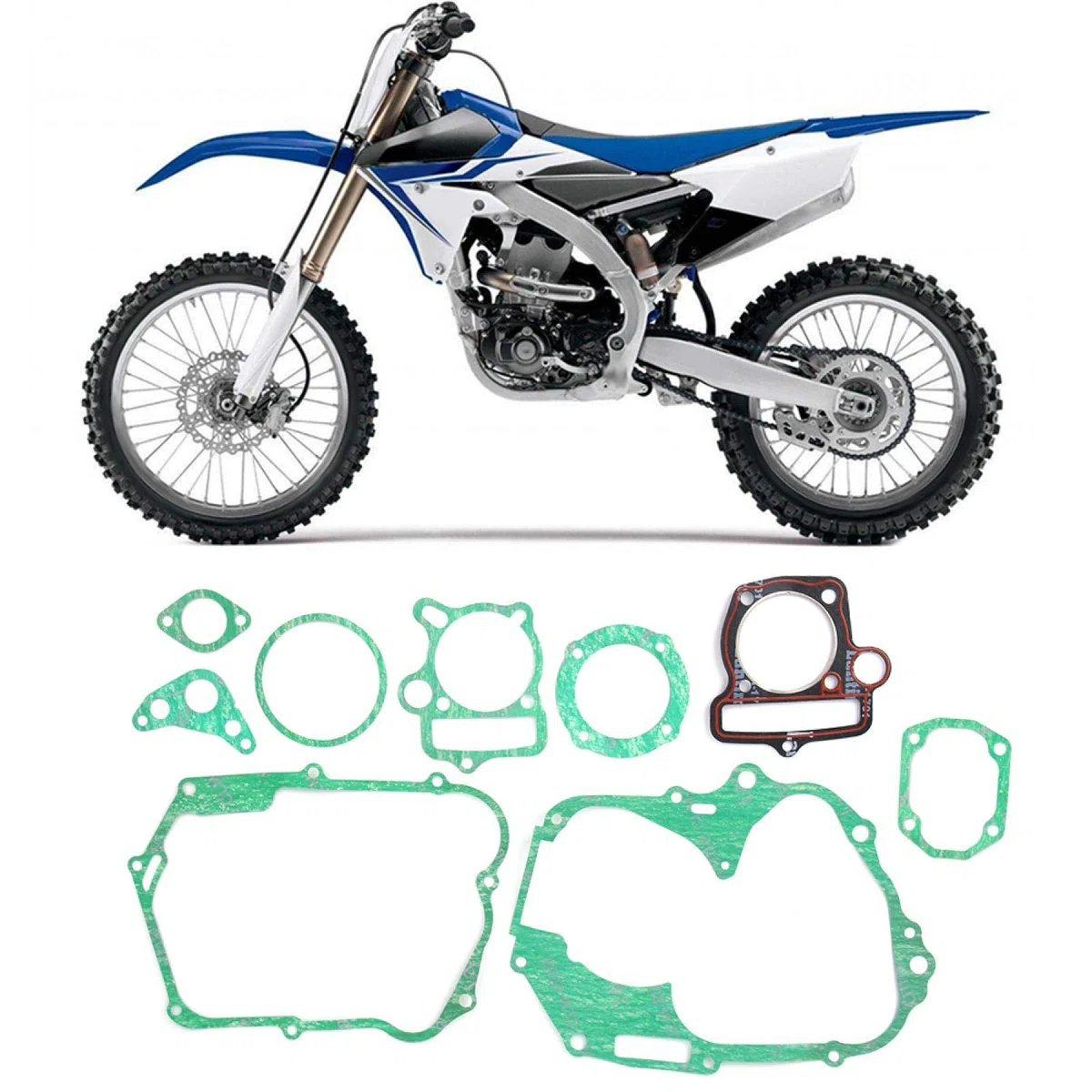 Juego de juntas de motor para YX 140cc YCF SSR Piranha Pitster IMR Pit Dirt Bike YX140