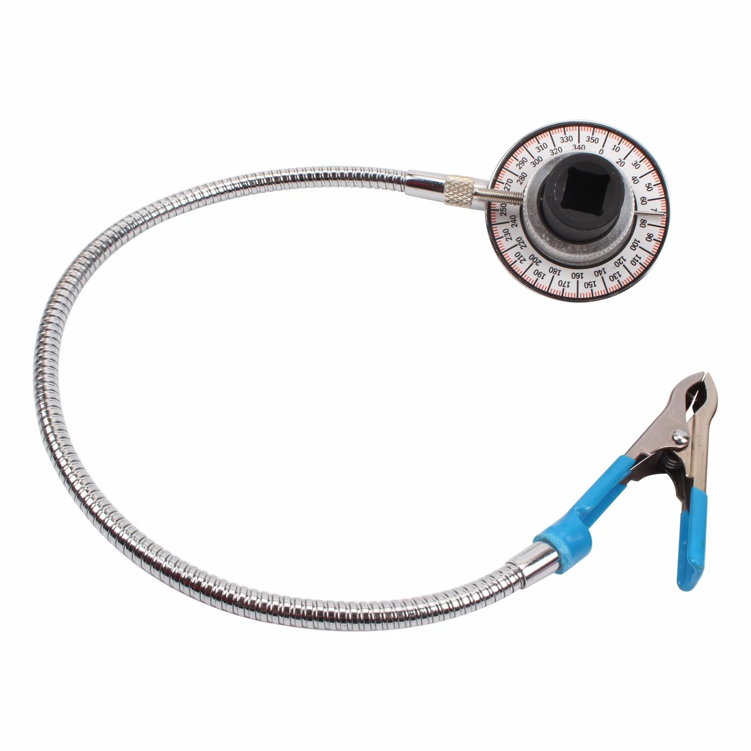CCLIFE Goniómetro de imantado 1/2' Goniometro Llave Dinamometrica Goniometro para Llave de Torque