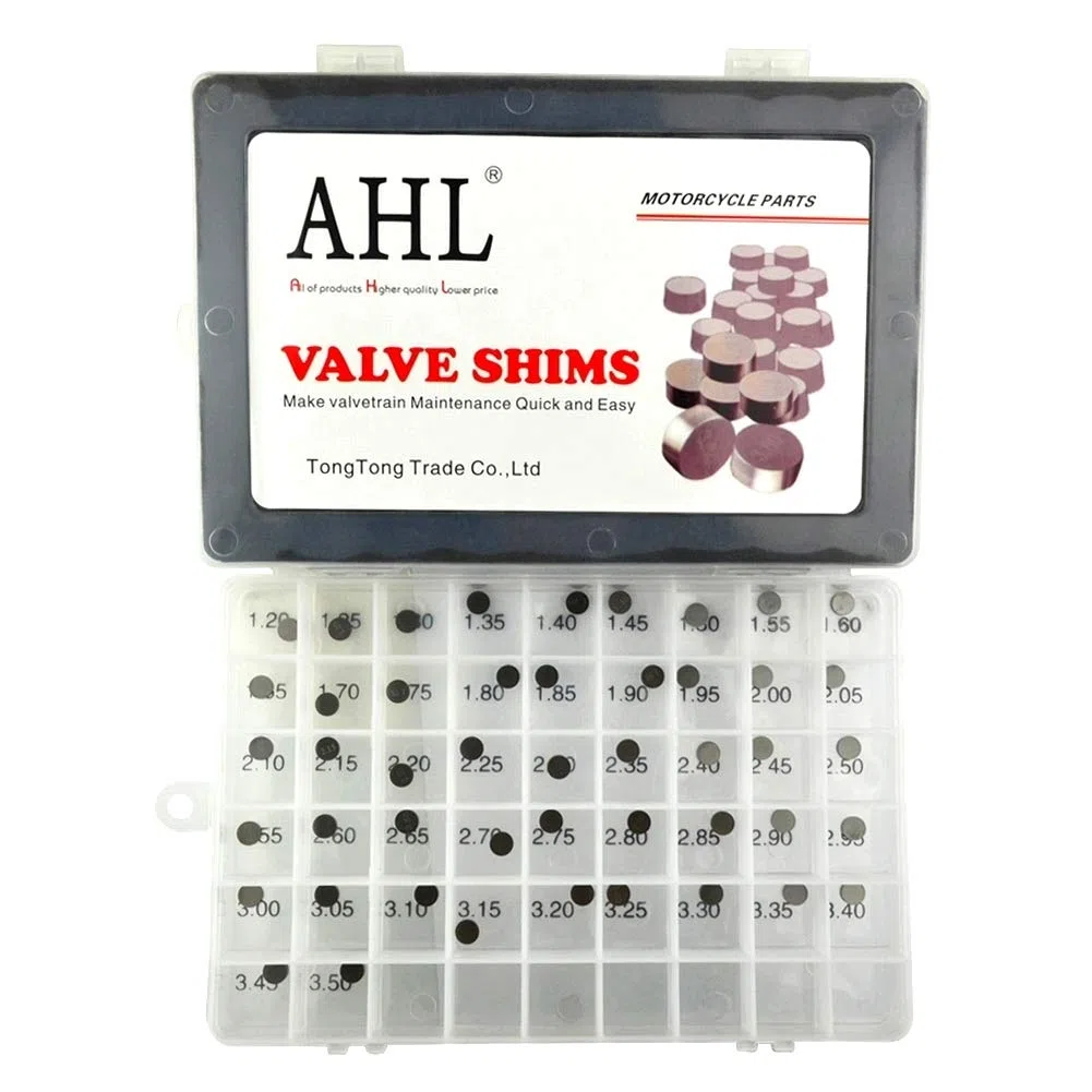 AHL- 47pcs 7.48mm Motocicleta Pastillas ajustable juego de válvulas Valve Shim kit para SV650 1999-2008