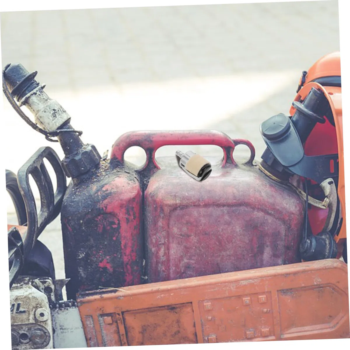 10 Filtros De Combustible Para Motosierra Reemplazo Preciso De Filtro De Gasolina Con Material Metálico Y Lana Para Filtrado De Cadena De Motosierra